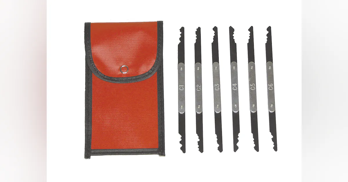 Lock Rocker Picks Chrysler Automotive Rocker Lock Pick Set, No. LT-310 | Vehicle Service Pros