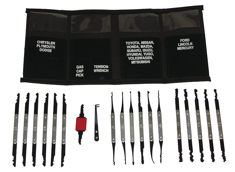 Master Lock Pick Set, No. LT340 Vehicle Service Pros