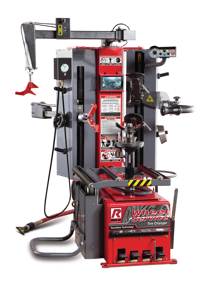 In Focus: Ranger Products' RimGuard Touchless/Leverless Tire Changer