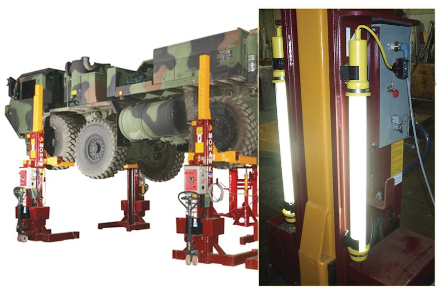 fluorescent lift lights Vehicle Service Pros