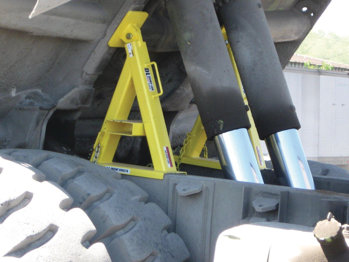 DumpLok DL109 FT Safety Support Device From Blue Ribbon Safety