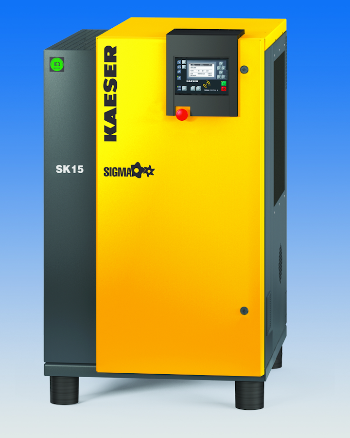 SK 15 Rotary Screw Compressor Series From Kaeser Compressors, Inc. Vehicle Service Pros