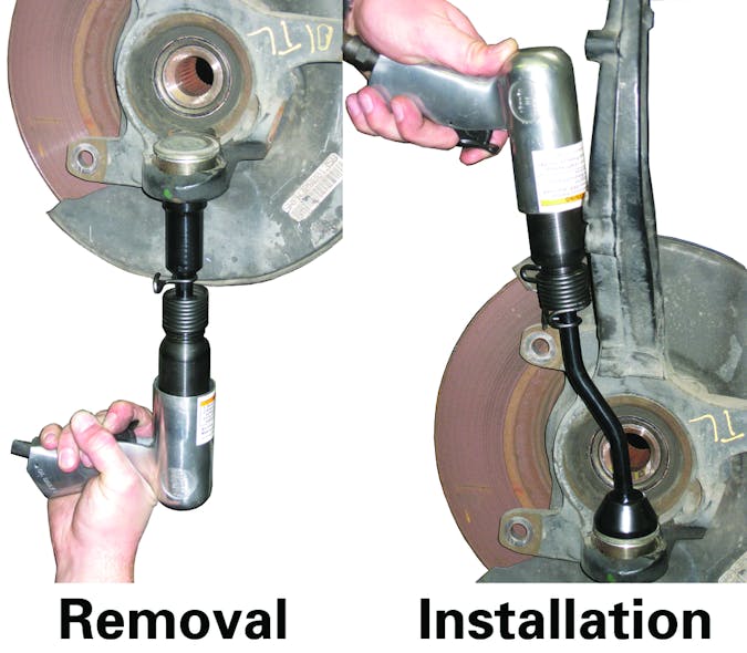 Honda/Acura Air Hammer Ball Joint R&R Tool, No. 68600 Vehicle Service