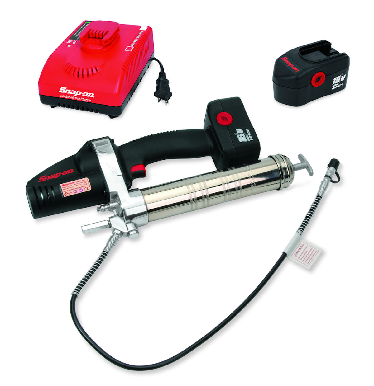 Cordless grease gun No. CGG4850 From Snapon Inc. Vehicle Service Pros