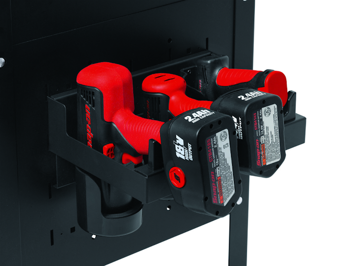 Power Tool Rack, No. KAS12PWRPV From Snapon Inc. Vehicle Service Pros