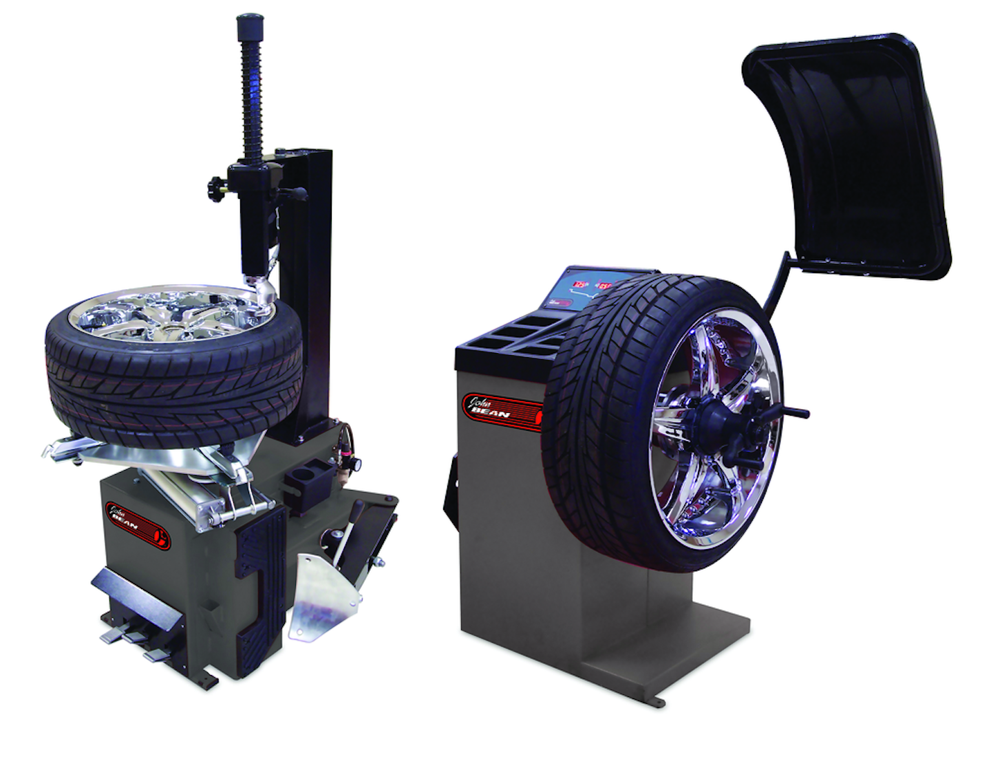 John Bean balancer and tire changer Nos. B9100 and T900 From Snapon