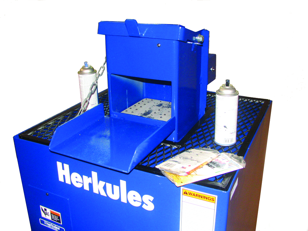 Aerosol Can Crusher, No. AFC2 Vehicle Service Pros