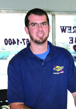 Joe Ocello, owner/manager of Pit Crew Lube 2