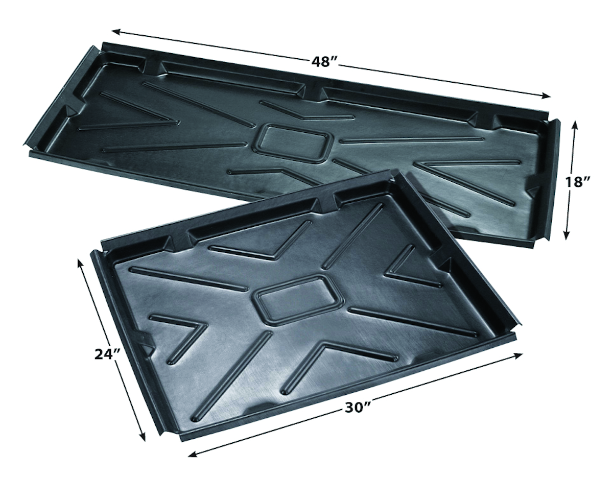 Interlocking Drip Pans From DripPans USA Vehicle Service Pros