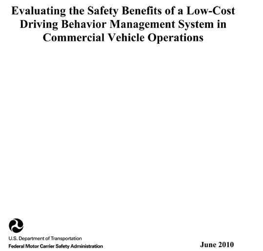 Driving Behavior Management System 1