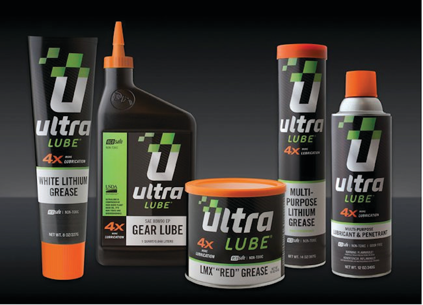 UltraLube biobased greases, oils and spray lubricants From Plews