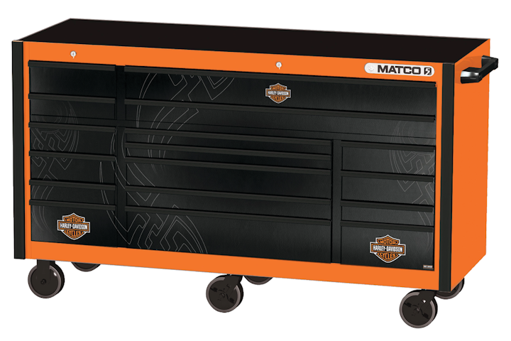 Harley Davidson Toolbox Designs From Matco Tools Vehicle
