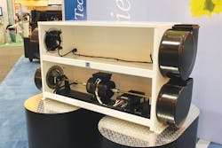 Thermo King Second Generation Brushless Motor at the 2011 APTA Expo in New Orleans. Thermo King Second Generation Brushless Motor at the 2011 APTA Expo in New Orleans.