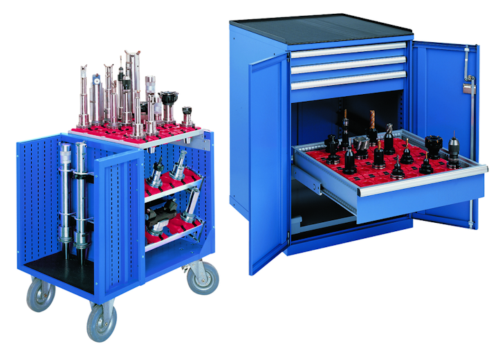 Cnc Tool Storage Cabinets And Transporters From Lista International Corp Vehicle Service Pros