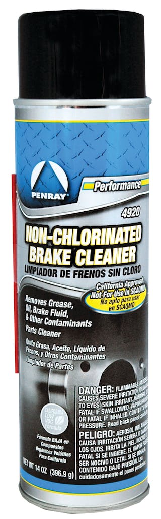 Penray 4920 Non-Chlorinated Brake Cleaner 10-Percent VOC - 14-Ounce Aerosol Can