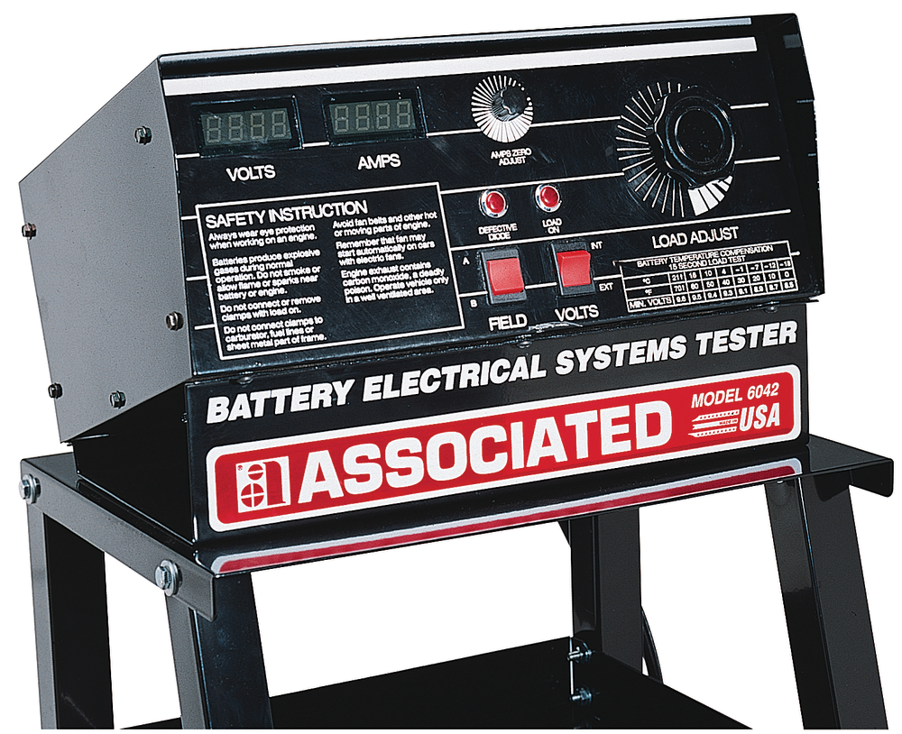 Load testing is the easiest way to check charging current