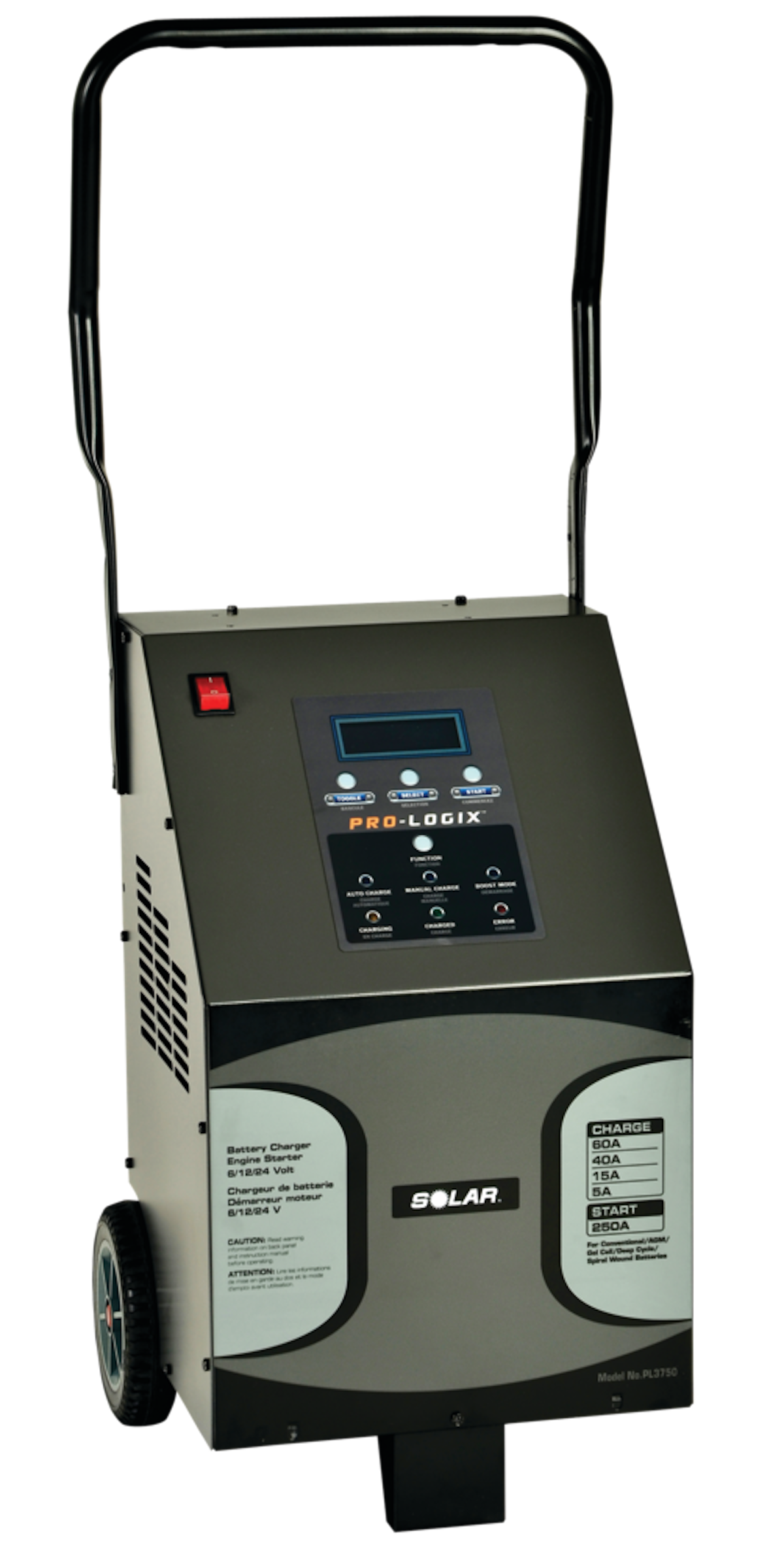 SOLAR Pro-Logix 6V/12V/24V Wheel Charger No. PL3750 From: Clore