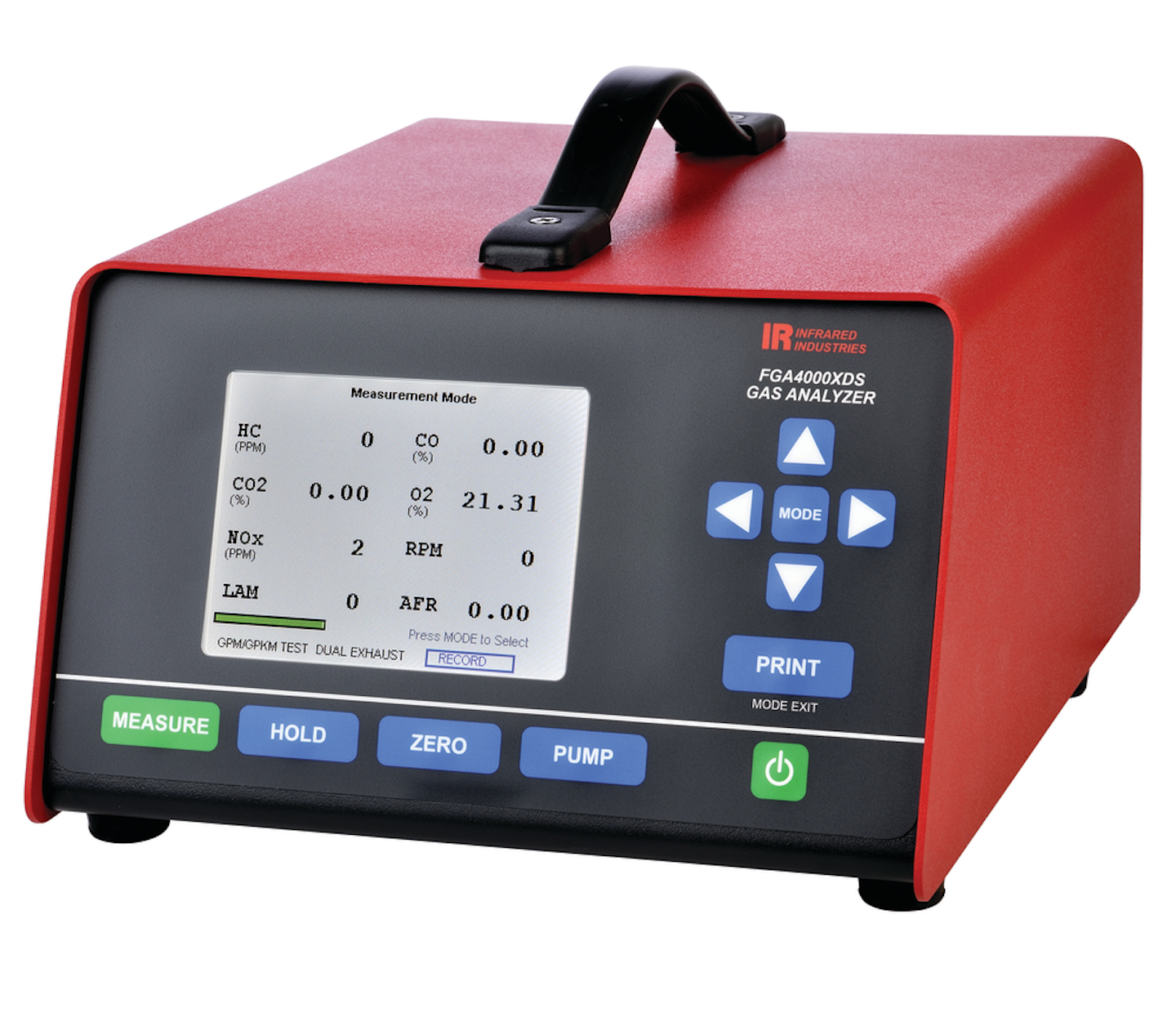 FGA4500 Gas Analyzer From Infrared Industries Vehicle Service Pros