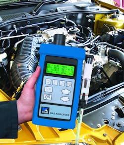 An exhaust gas analyzer will quickly expose problems that cannot be seen by the PCM. An exhaust gas analyzer will quickly expose problems that cannot be seen by the PCM.