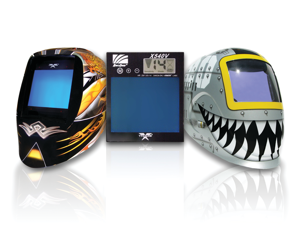 Vision and Python Welding Helmets Vehicle Service Pros