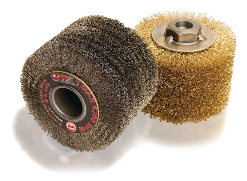 Wire Flap Wheel Drums with Keyhole Arbors Vehicle Service Pros