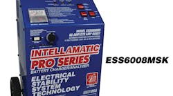 Intellamatic Smart Charger No. ESS6008MSK is a battery charger, tester and memory saver all in one unit.