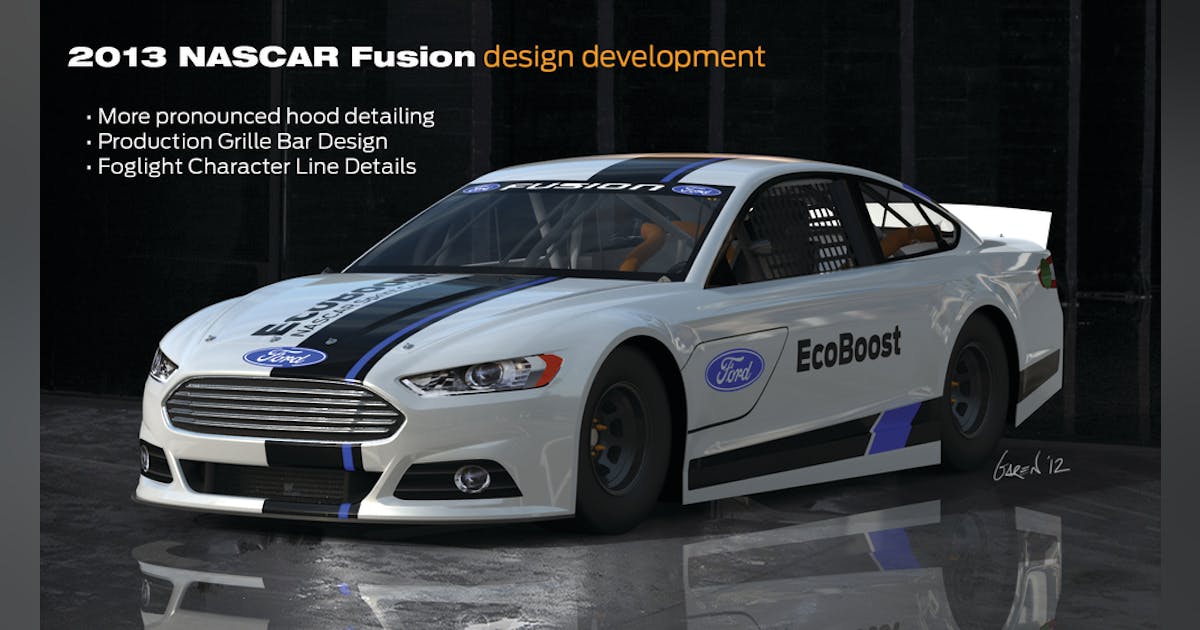 Ford Racing presenta actualizaciones para el auto de la Copa Sprint de NASCAR 2013 |  Profesionales del servicio de vehículos