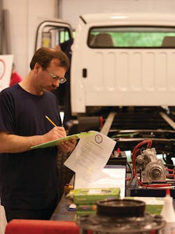 Bob Mrzyglod of Aim NationaLease, Girard, OH, took first place in the NationaLease Top Tech Challenge competition. Bob Mrzyglod of Aim NationaLease, Girard, OH, took first place in the NationaLease Top Tech Challenge competition.