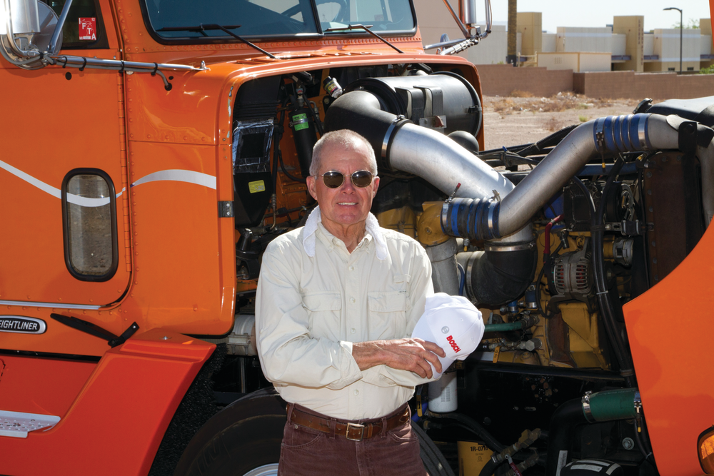 Jim Miller, independent trucker