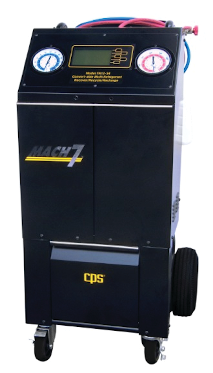 Multi Refrigerant Recovery Recycle Recharge Machine From Cps Products Vehicle Service Pros