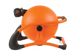 The RoboReel includes safety features such as emergency power shutoff and overheat protection. Comes with a four-year, 4,000-wind warranty. The RoboReel includes safety features such as emergency power shutoff and overheat protection. Comes with a four-year, 4,000-wind warranty.