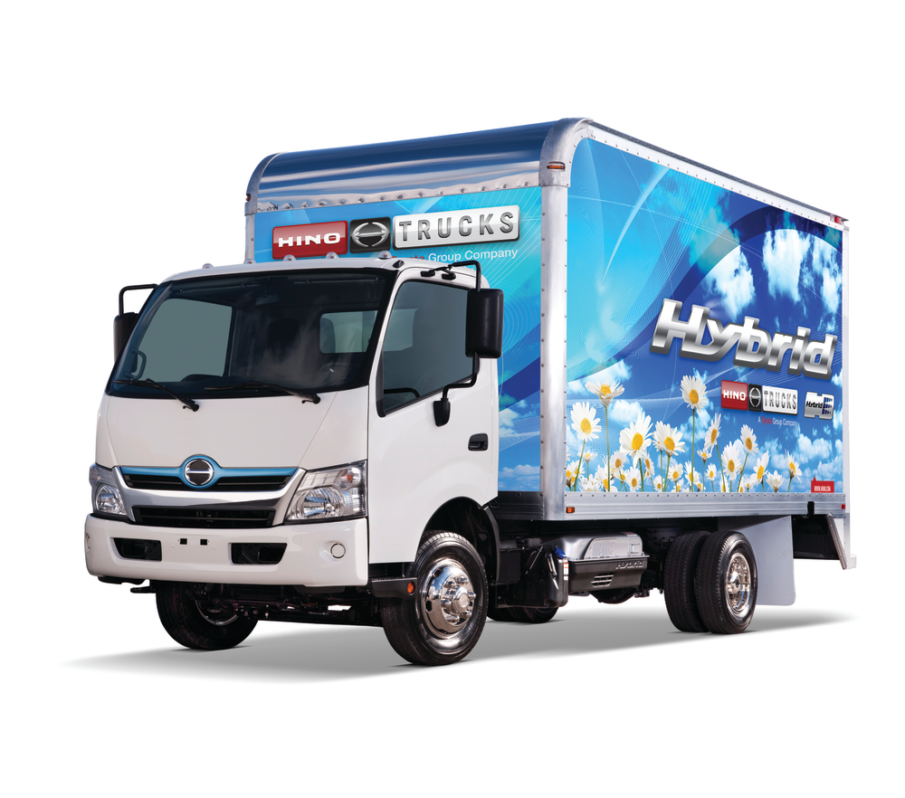 Hino Hybrid Box 3qtr Hybrid Wr 10745770