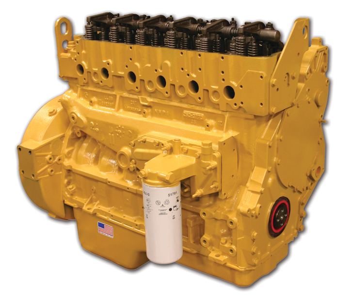 Caterpillar C7 Common Rail Complete Remanufactured Diesel Engine From JASPER Engines