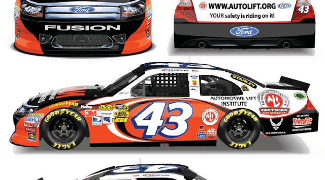 The Automotive Lift Institute will be the primary partner of the No. 43 Automotive Lift Institute Ford Fusion at the Pennsylvania 400 NASCAR Sprint Cup Race.