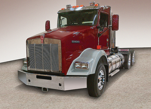 LNG Tanks on Kenworth T800