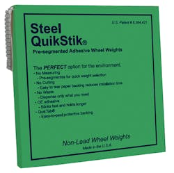 QuikStik steel adhesive wheel weight roll No. SST32000N