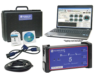 DG Technologies' DPA5 is an example of a J2534 and RP1210 reflasher, which allows the unit to reprogram even heavy duty applications. Check this tool out at Vehicleservicepros.com/10774670.