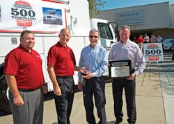 Freightliner Trucks marks production of 500,000th truck