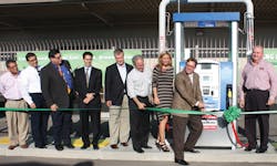 Public-access CNG fueling station opened Public-access CNG fueling station opened