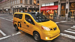 Nissan exclusive taxi provider in NYC