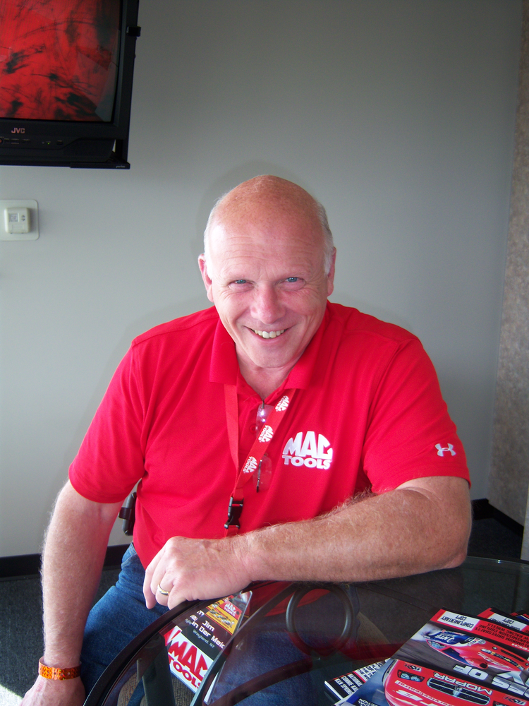 Jim Vandermeid enjoyed the Mac Tools U.S. Nationals in Indianapolis, Ind.