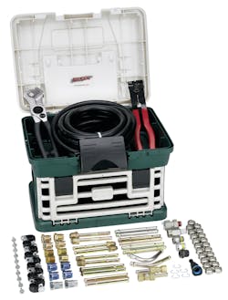 Deluxe transmission / oil cooler line repair kit No. TR555