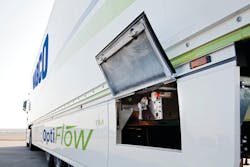 WABCO&apos;s OptiFlow is designed to increase vehicle efficiency and reduce fuel consumption for trucks, trailers and buses