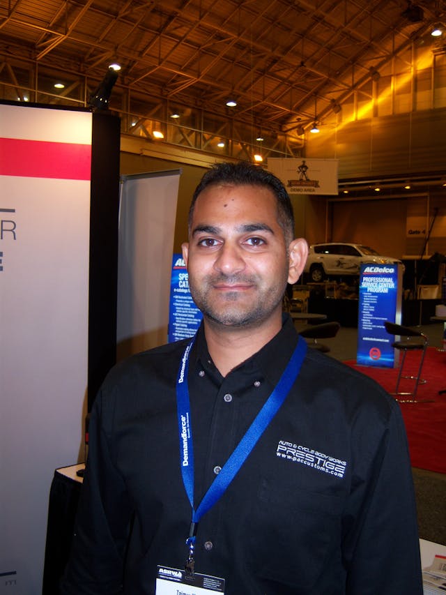 Taimur Khan found both the education and trade show beneficial at the ASRW event in New Orleans.