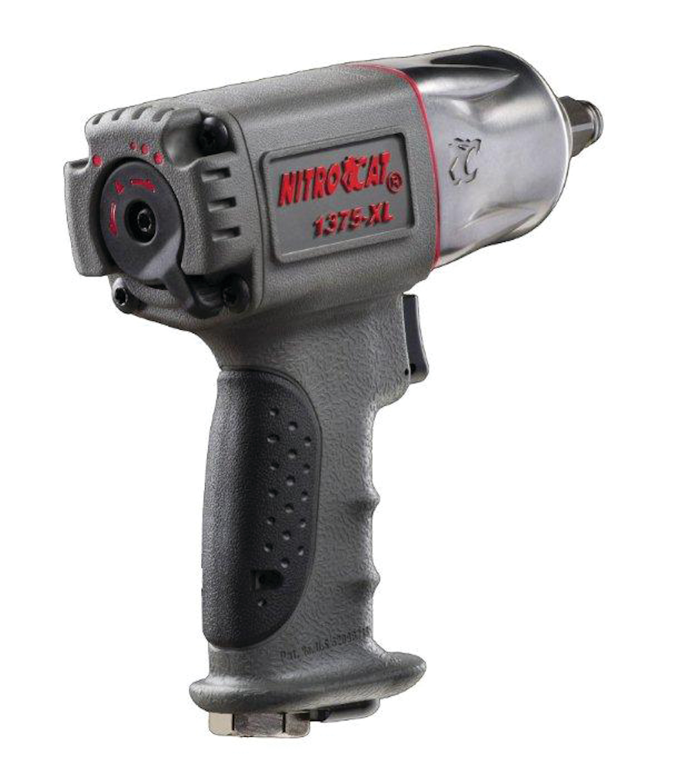 Nitrocat "Mini" 1/2" impact wrench, No. 1375-XL | Vehicle Service Pros
