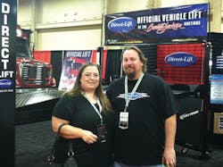 Lisa and Donald Oettinger of Henderson, NV, were the grand prize winners in Direct Lift&rsquo;s Facebook contest