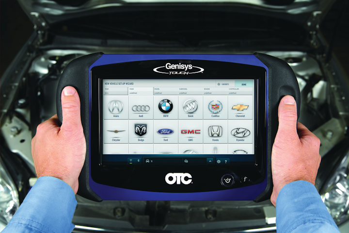 Genisys Touch Diagnostic System From Otc Bosch Automotive Service Solutions Vehicle Service Pros