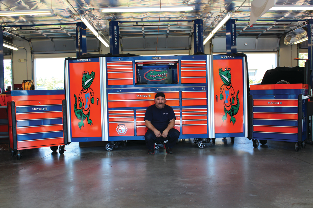 A Gators fan's dream toolbox