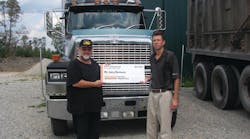 Gary Baldwin of G &amp; B Trucking wins MATS 2012 sweepstakes