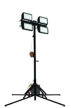 Quadpod Light Tower, No. WALTP-CU12-4X150W-LED Quadpod Light Tower, No. WALTP-CU12-4X150W-LED